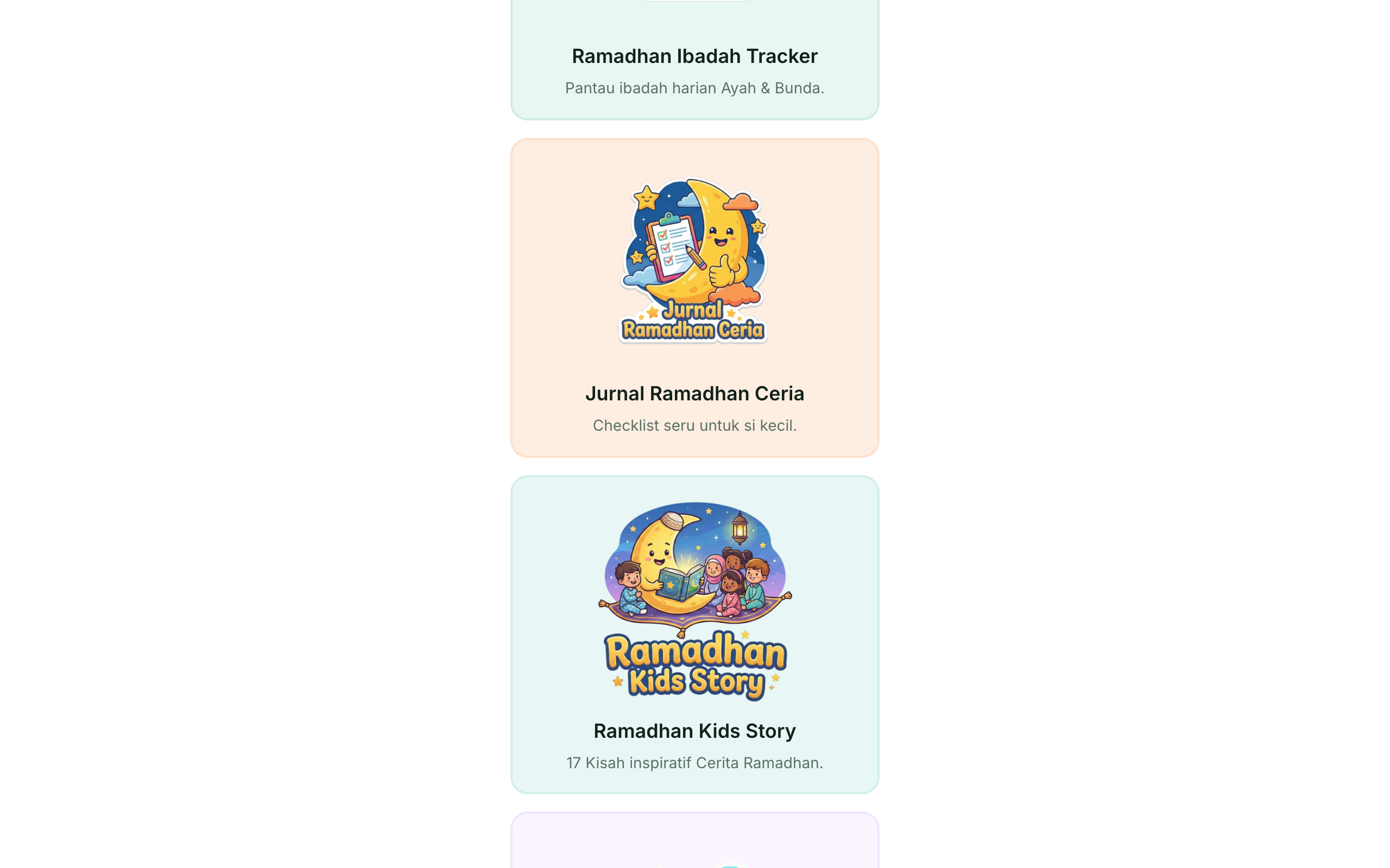 RamaApps Portal — App catalog