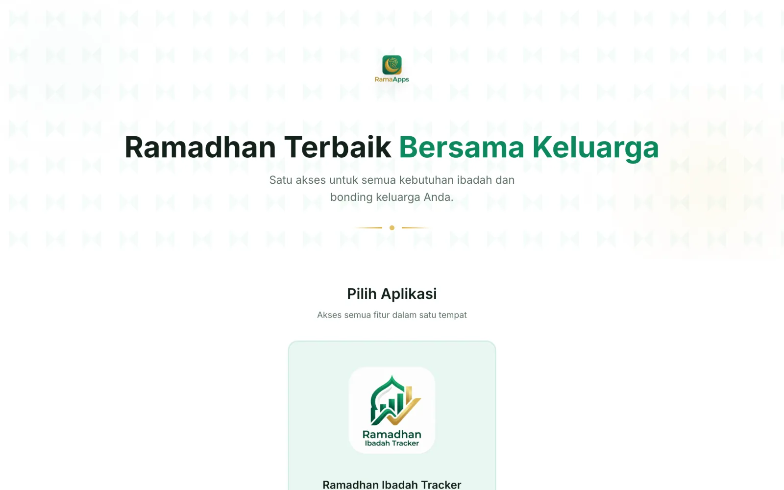 RamaApps Portal