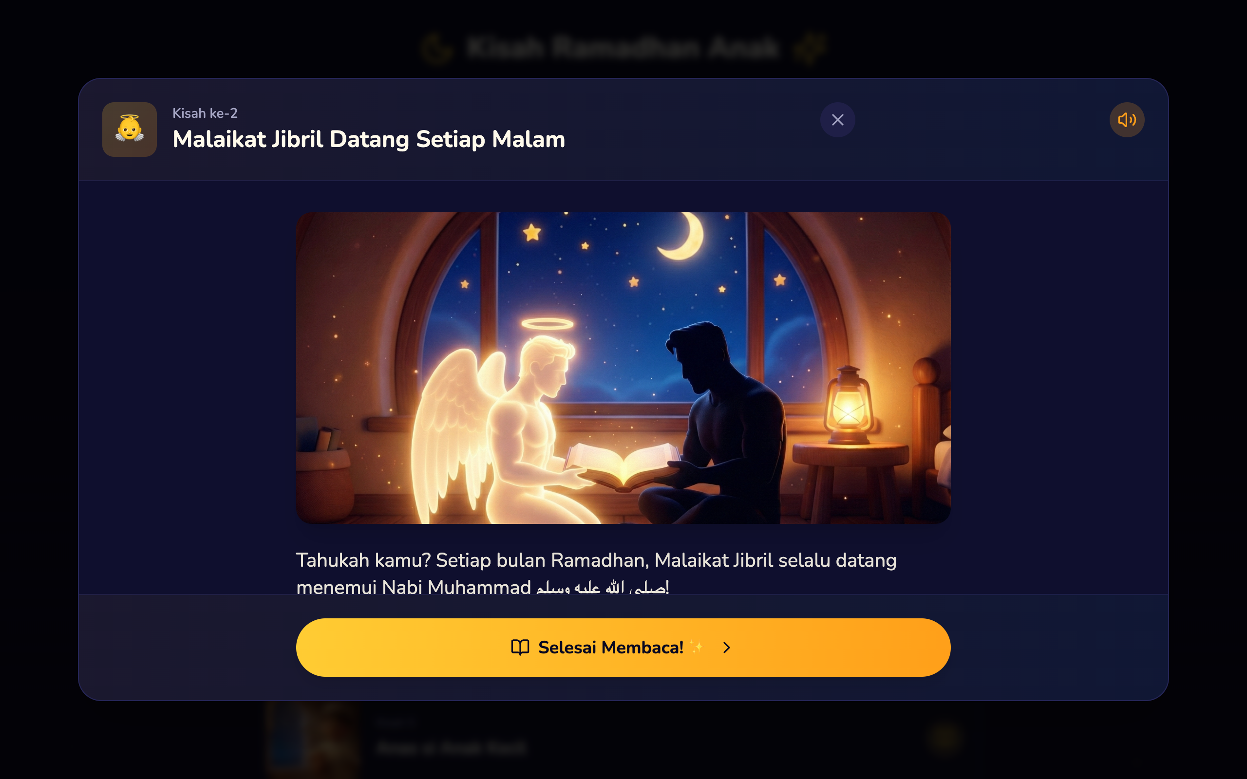 Ramadhan Story Trail — Immersive illustrations