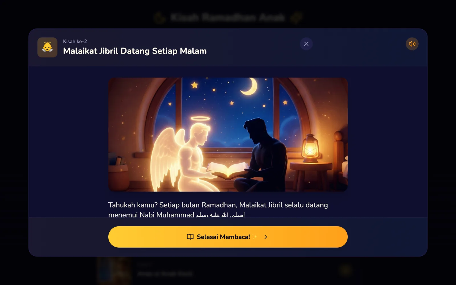 Ramadhan Story Trail — Immersive illustrations