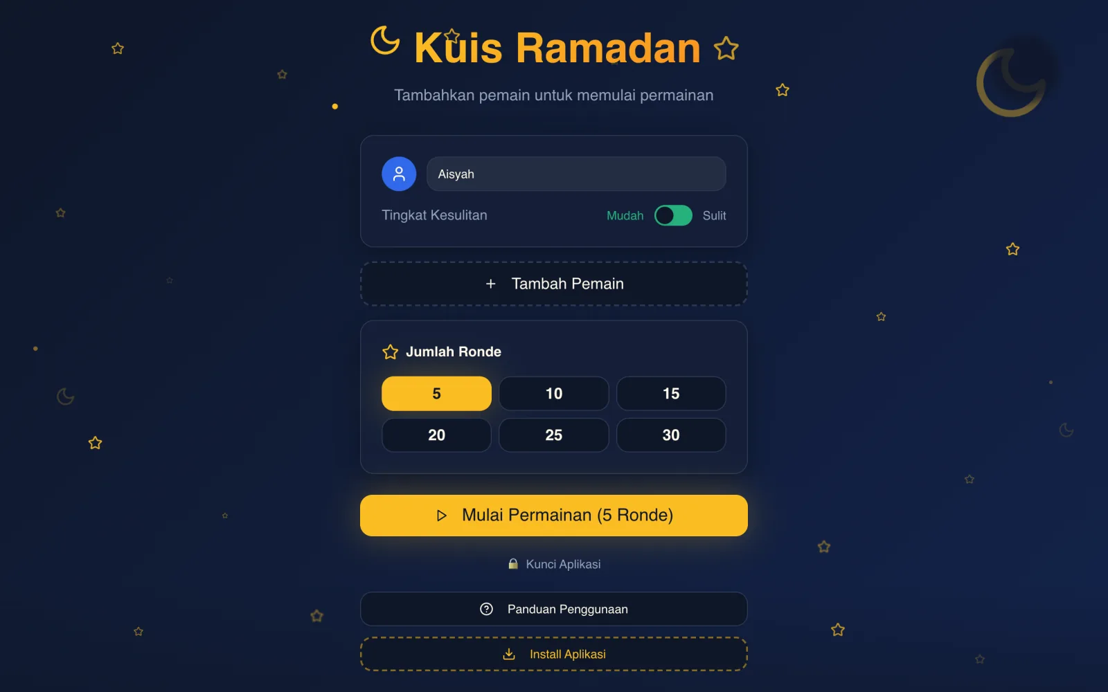 Ramadhan Trivia Quest